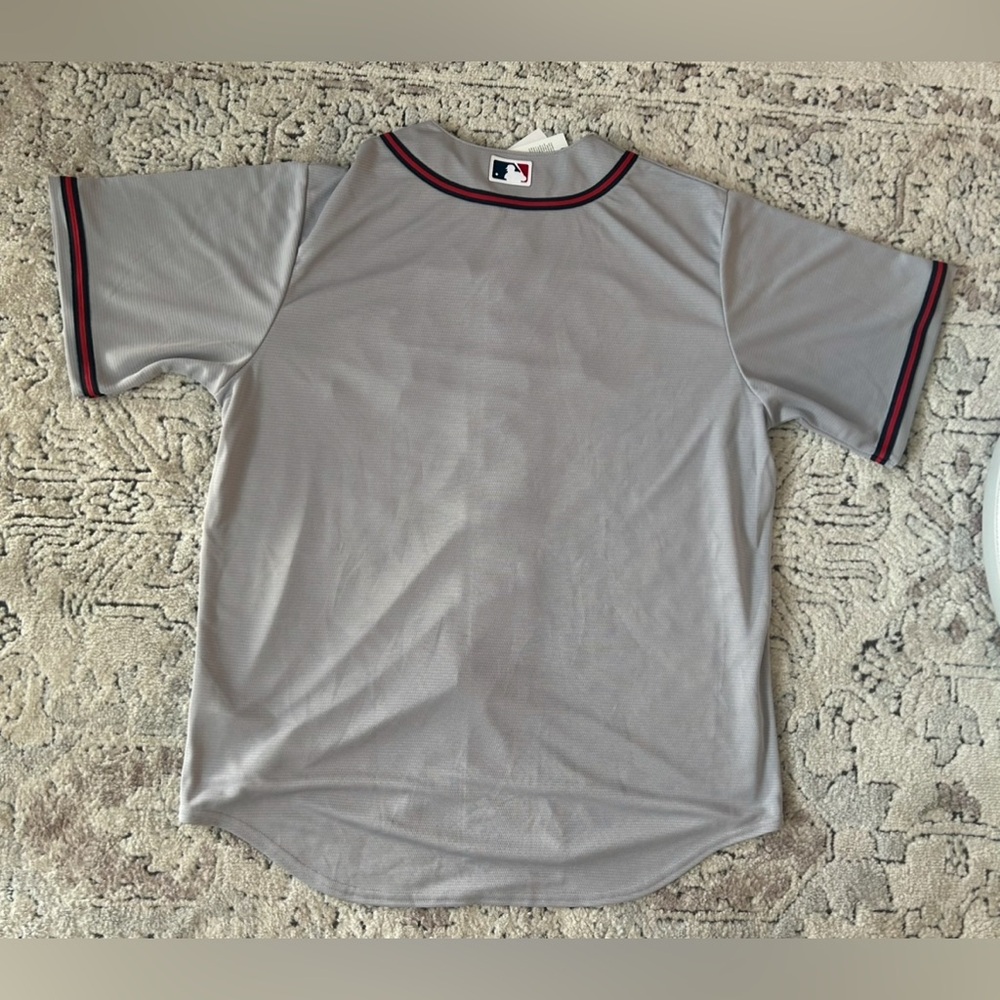 Nike Authentic Atlanta Braves MLB Baseball Gray Jersey Men's Size: XL - Picture 6 of 6